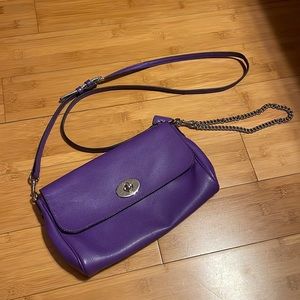 Coach violet purse